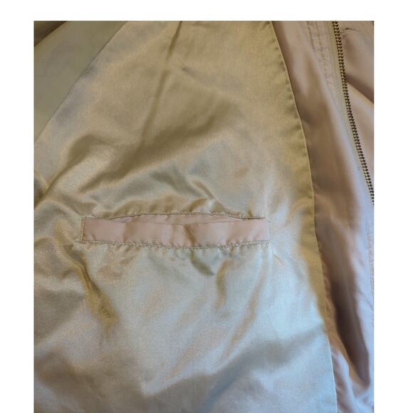 BOGARI WEATHER WEAR Lined Lightweight Windbreaker Tan Men's size XL Design Italy - Picture 7 of 9